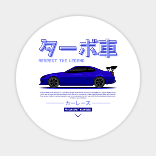 Blue JDM S15 S Chassis Legend Magnet